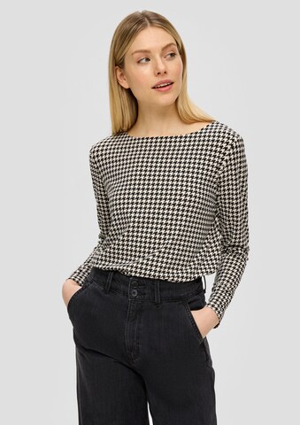 s.Oliver Shirt in Schwarz: Vorderseite