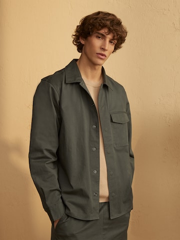 Regular fit Camicia 'Fabio' di Guido Maria Kretschmer Men in verde