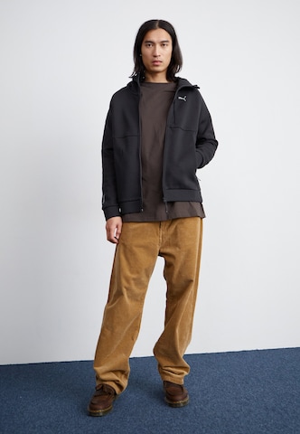 PUMA - Sudadera con cremallera deportiva 'Pumatech' en negro