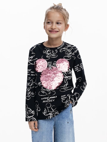 Desigual Shirt 'Mickey™' in Black: front