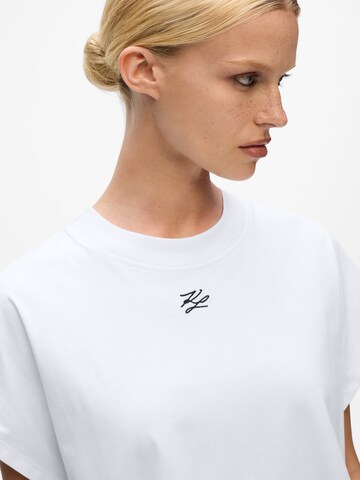 Karl Lagerfeld Футболка в Белый