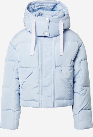 River Island Winterjas in Blauw: voorkant