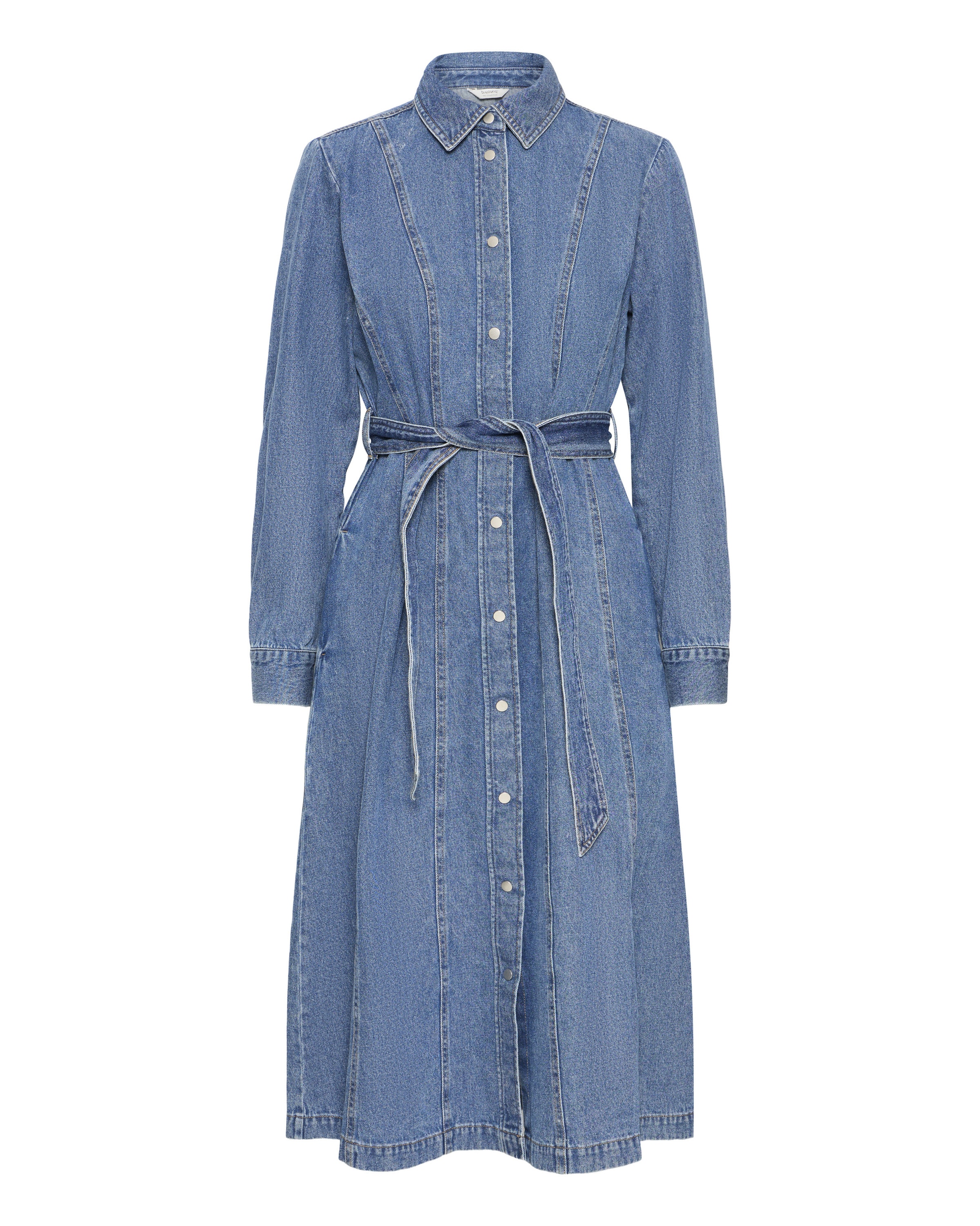 b.young Kleid in Blau: Vorderseite