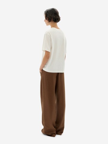 Thinking MU T-shirt 'Lucia' i beige
