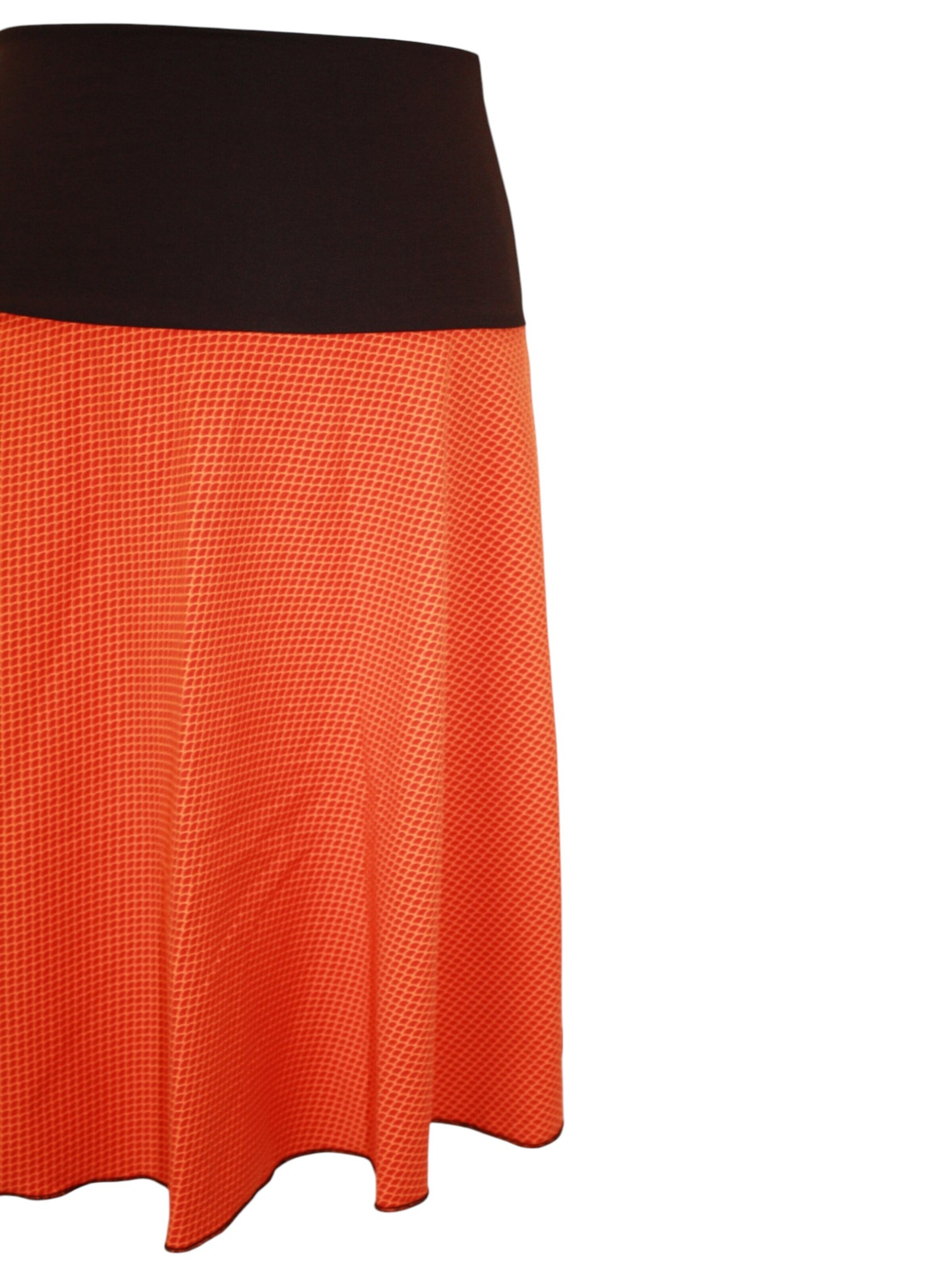 dunkle design Rock 'Skirt "Scribble"'‌‌‌‌‌ in Orange