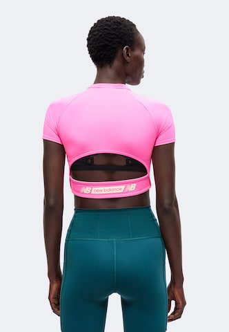 new balance - Camisa funcionais em rosa