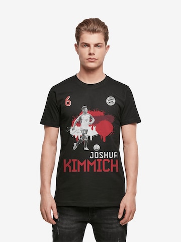 FC BAYERN MÜNCHEN T-Shirt 'Joshua Kimmich' in Schwarz: predná strana