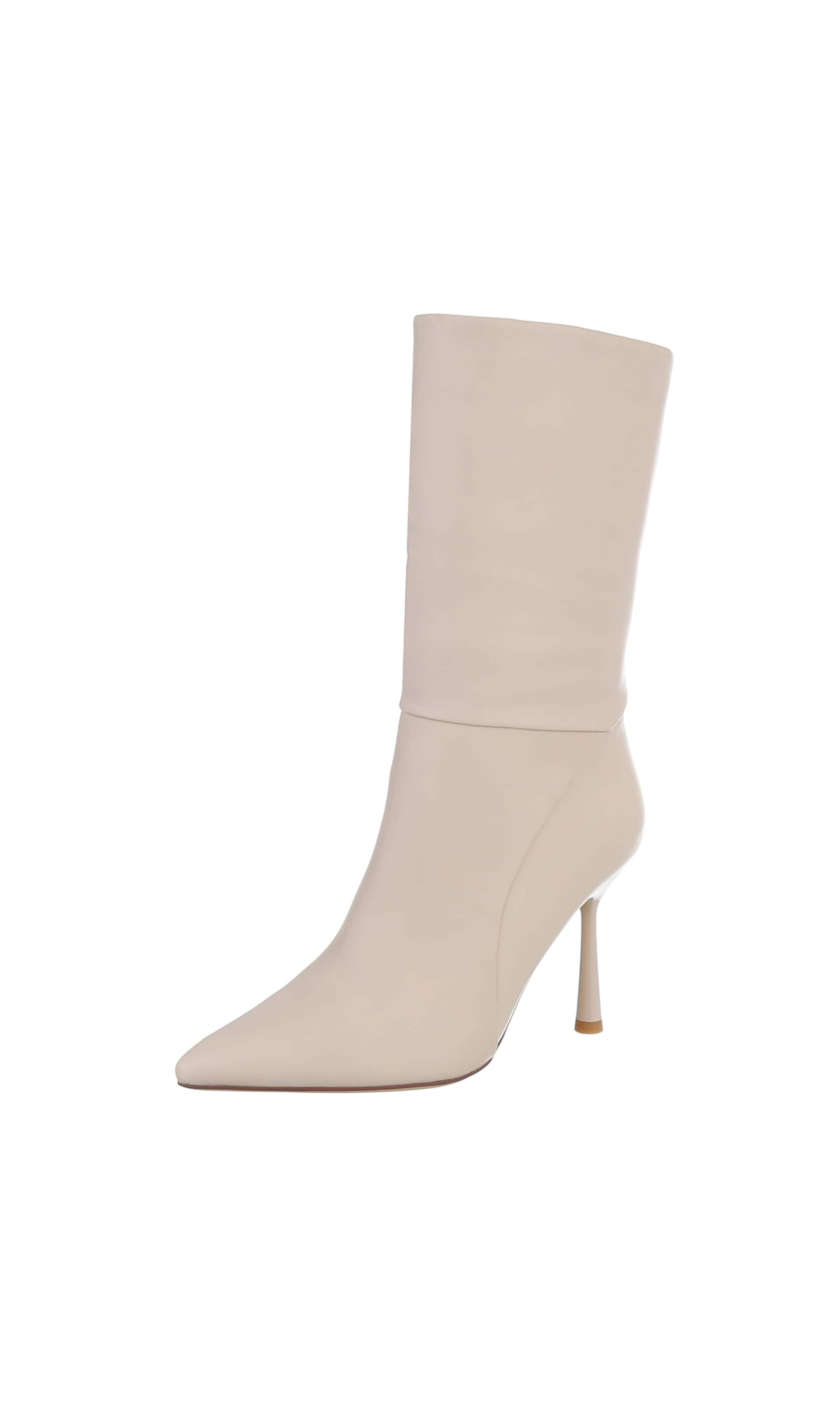 Ital-Design Stiefel in Beige: Vorderseite