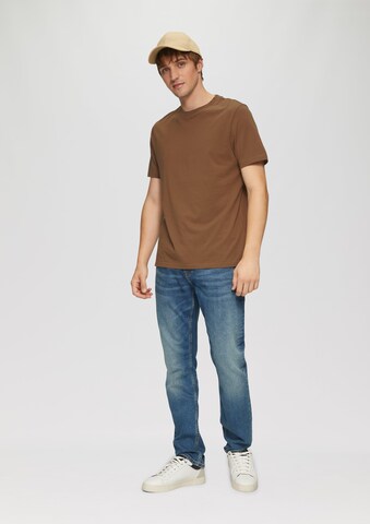 QS Shirt in Braun