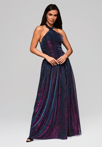 Ombre Evening dress in Mixed colours