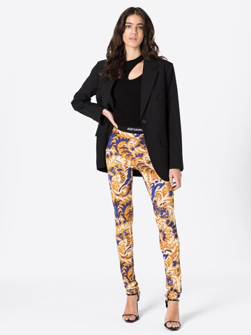 Just Cavalli Skinny Leggings in Blauw