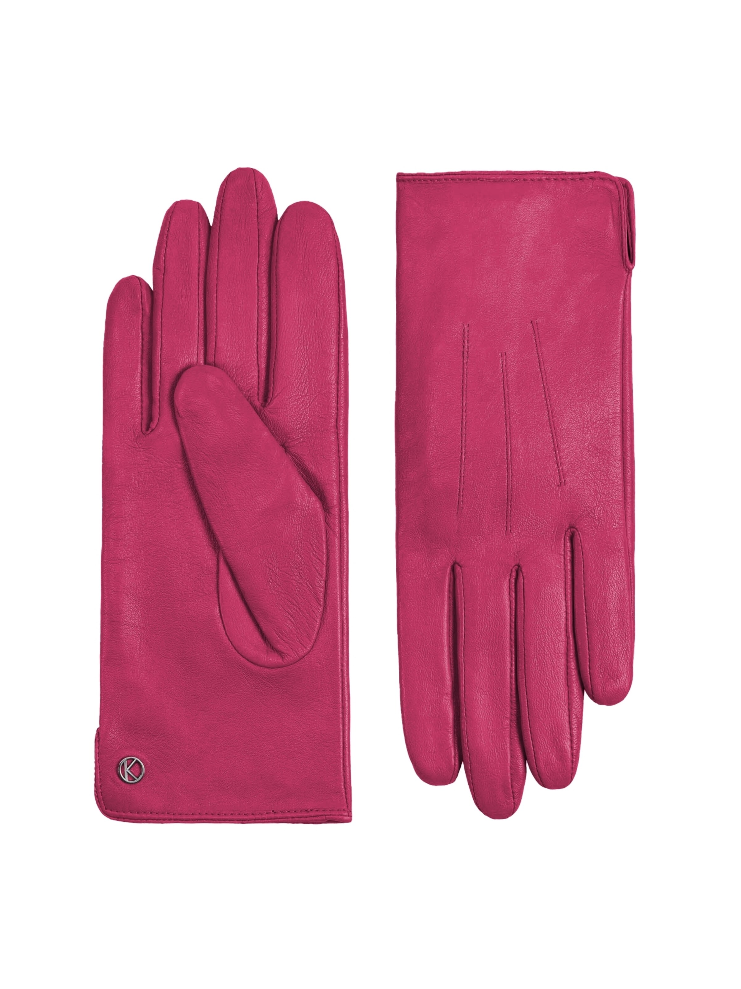 KESSLER Full Finger Gloves 'CARLA' in Pink