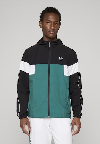 Sergio Tacchini Kurtka treningowa w kolorze czarny: przód