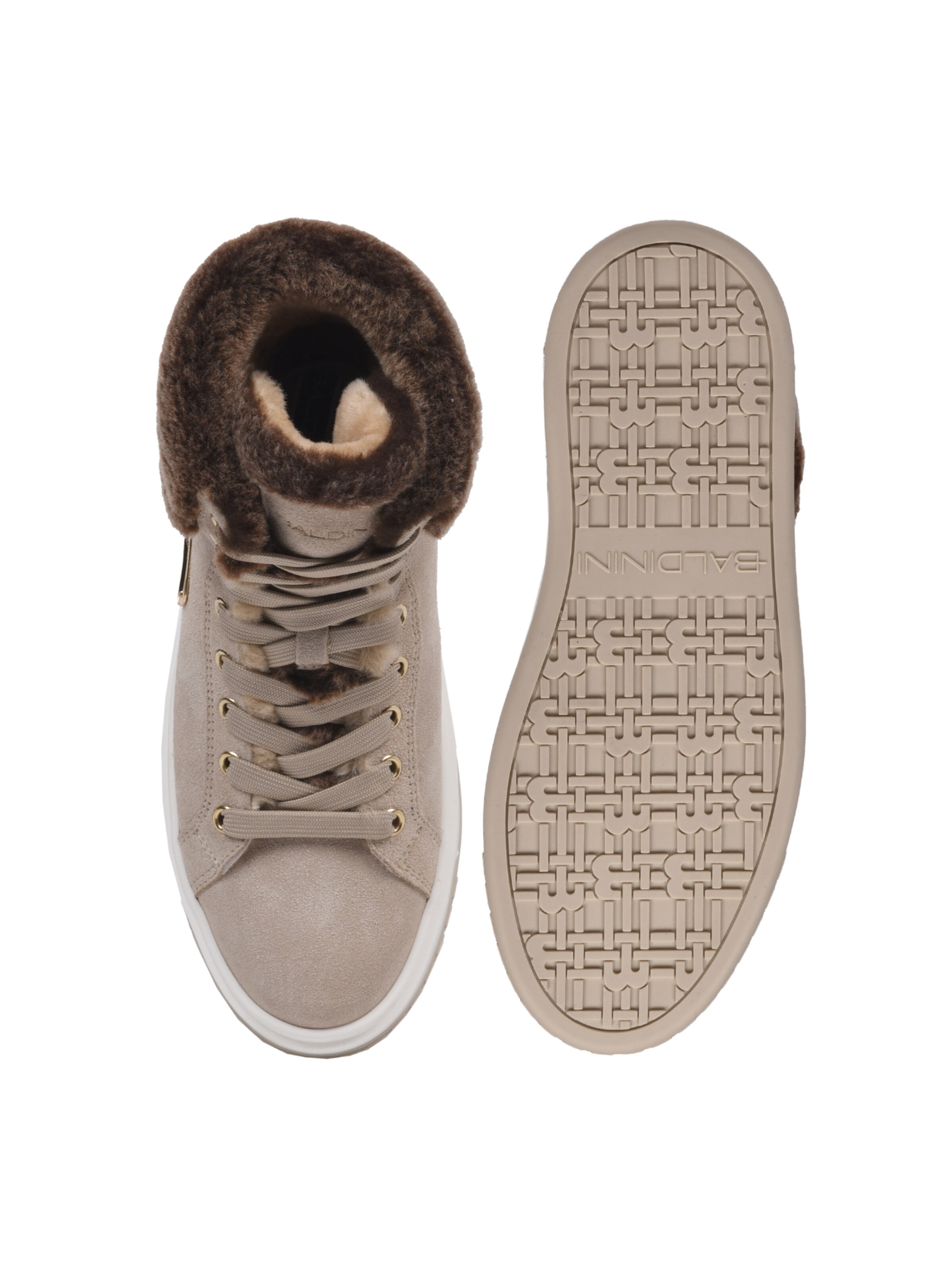 BALDININI High-top trainers in Beige
