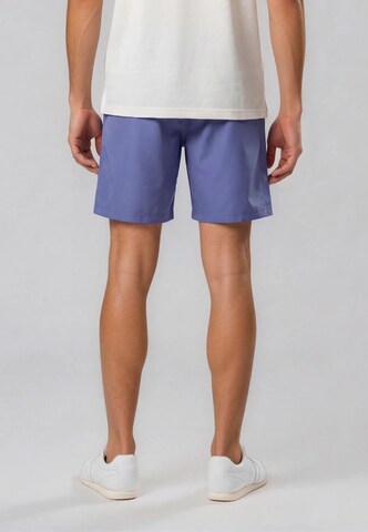 Sergio Tacchini Loose fit Trousers 'Rob 024' in Blue