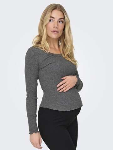 Only Maternity Shirt 'OLMXena' in Grau