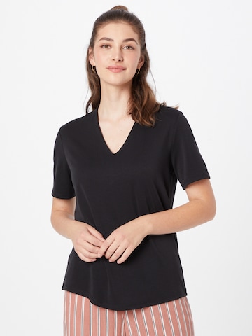 Freequent - Blusa en negro: frente