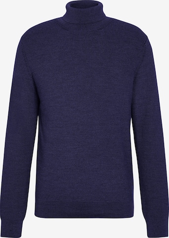 FALKE Pullover 'Perlfang' in Blau: Vorderseite