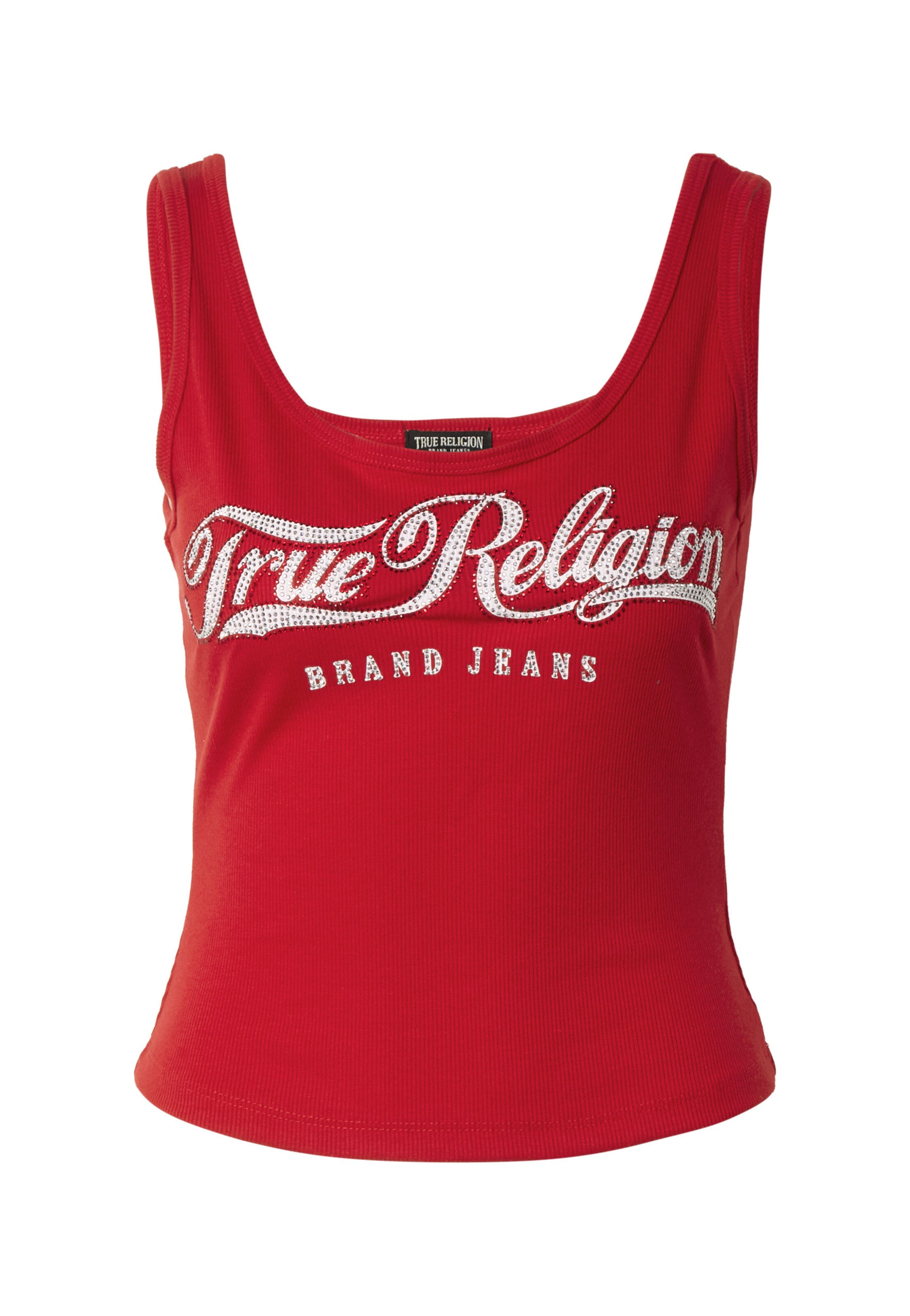 True Religion Top in Rood: voorkant