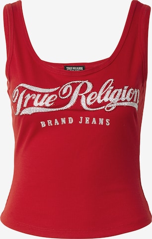 True Religion Top in Rood: voorkant