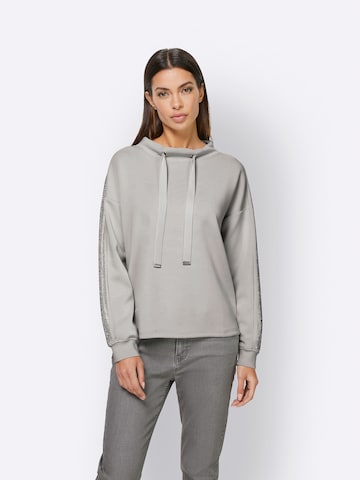 heine - Sweatshirt em cinzento: frente