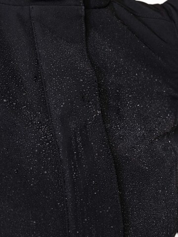 RainSisters - Abrigo de entretiempo 'Baloon-Style Sleeves' en negro