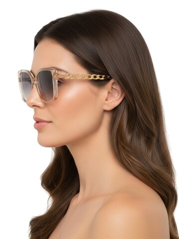 GUESS Sunglasses 'Sonnenbrille' in Brown