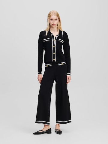 Karl Lagerfeld Wide leg Trousers in Black