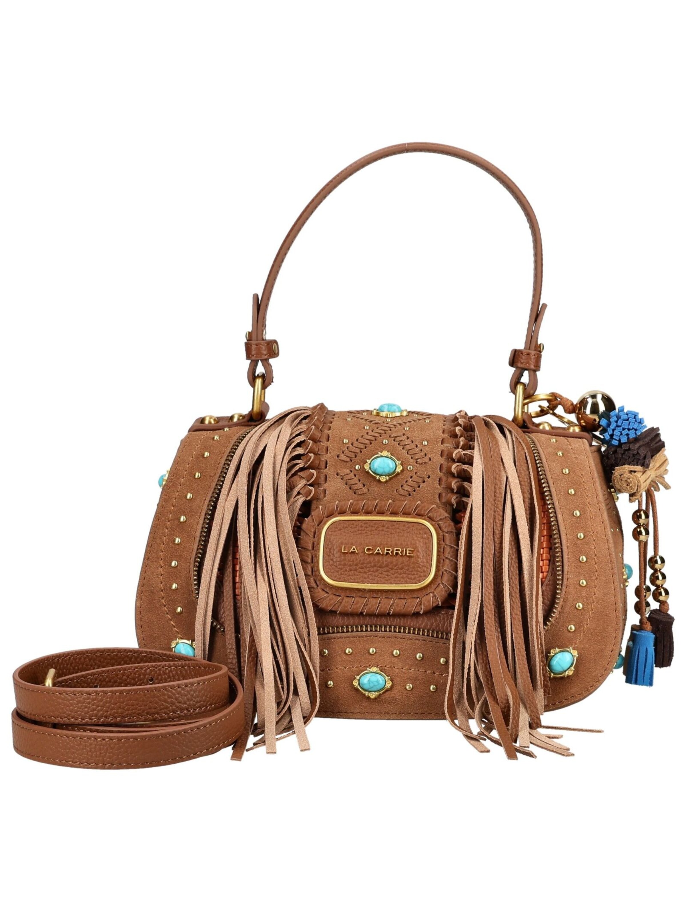 La Carrie Handbag in Brown, Item view