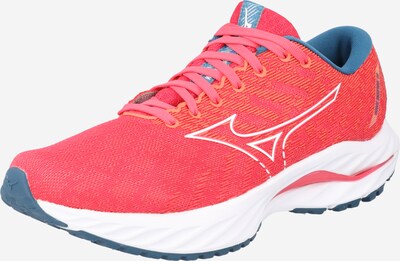 MIZUNO Running shoe 'WAVE INSPIRE 19' in Cyan blue / Peach / Pink / White, Item view