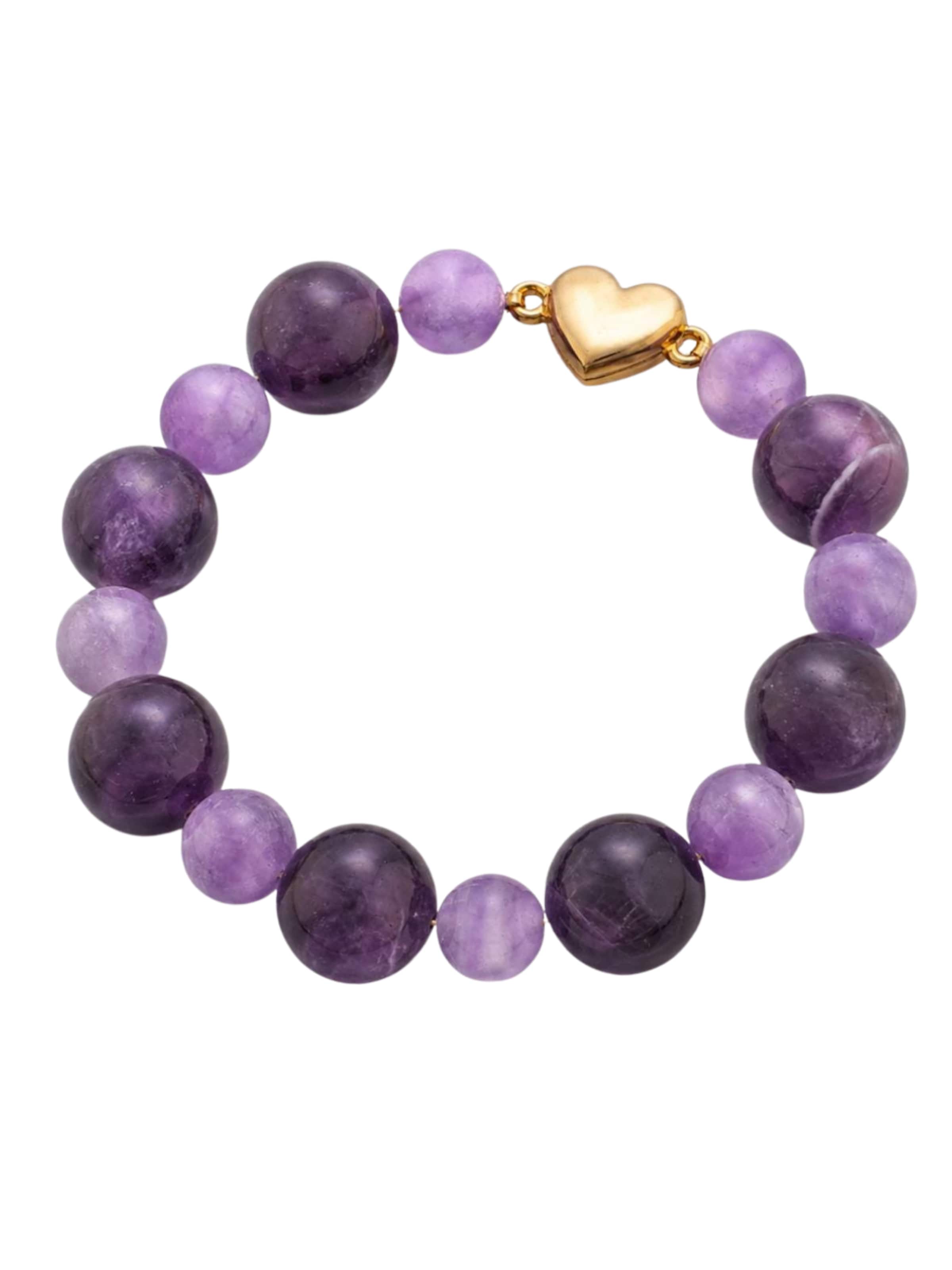 THE GEM STORIES JEWELRY Armband i lila: framsida