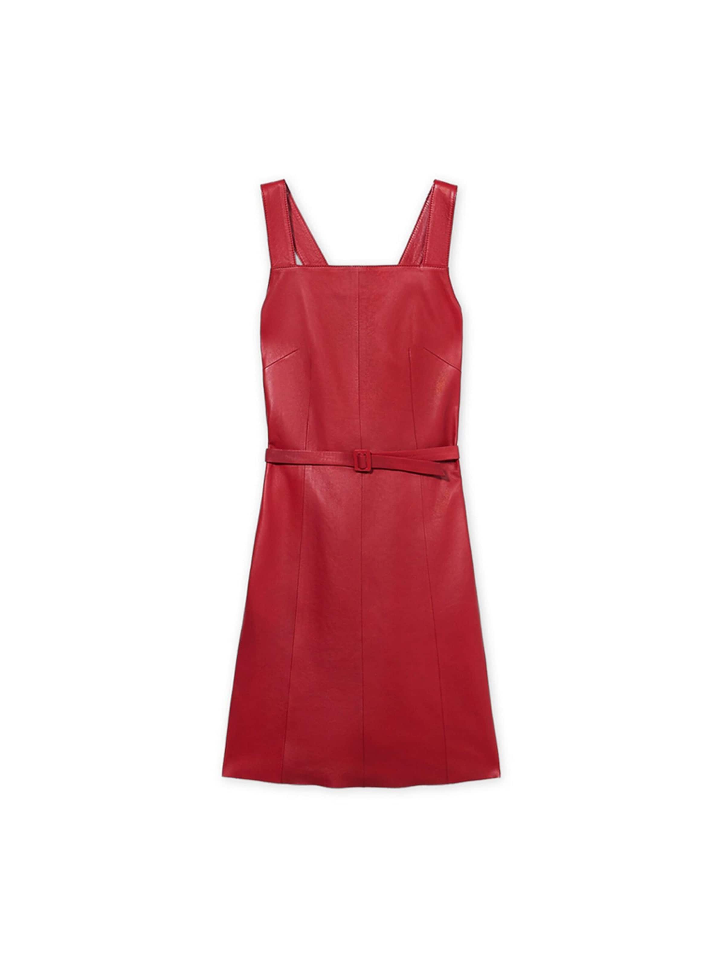 Trussardi Jurk in Rood: voorkant