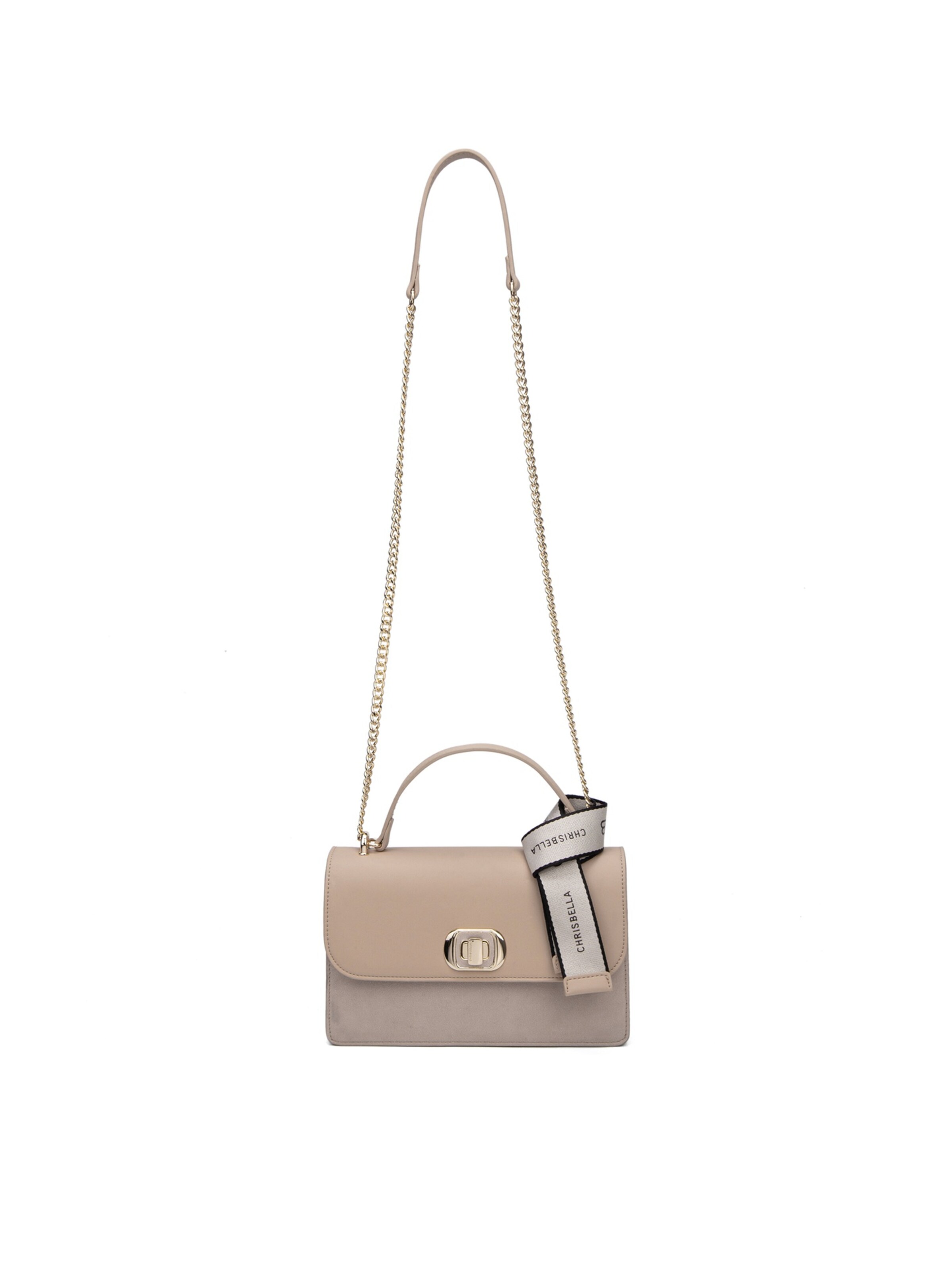Chrisbella Shoulder Bag in Beige