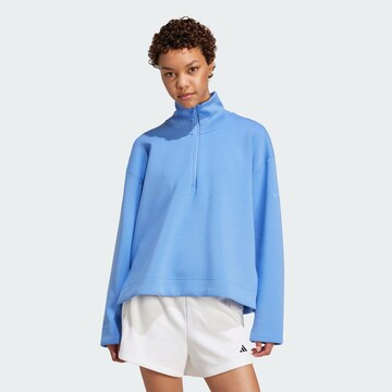 ADIDAS SPORTSWEAR Αθλητική μπλούζα φούτερ 'All Szn' σε μπλε: μπροστά