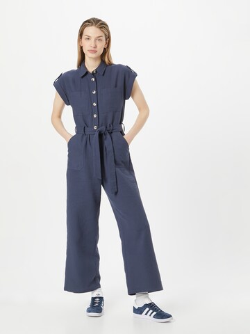 FRNCH PARIS Jumpsuit 'JEANNE' in Blauw: voorkant