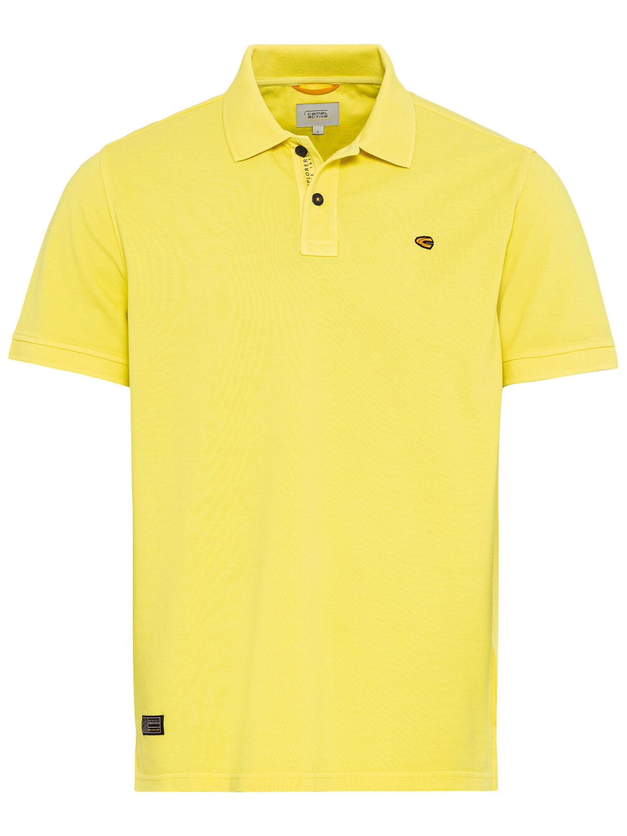 CAMEL ACTIVE Shirt in Gelb: Vorderseite