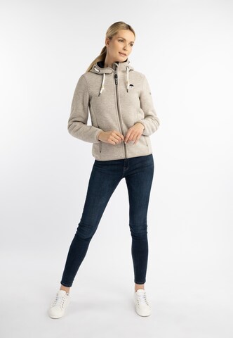 Schmuddelwedda Fleece Jacket in Beige