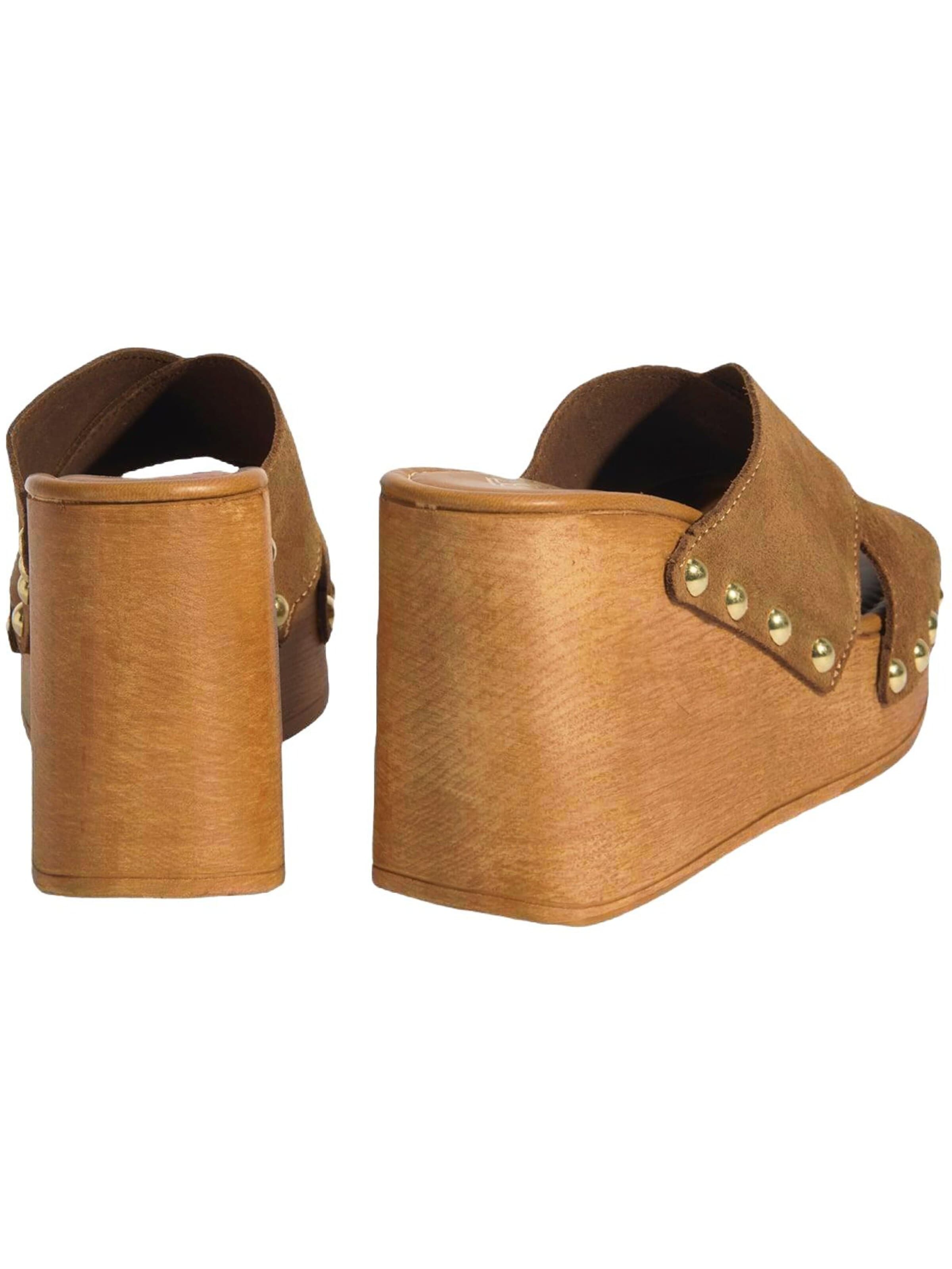 Desa Slipper in Brown