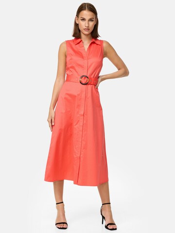 Orsay Shirt Dress in Orange