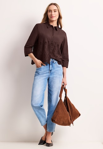 STREET ONE Bluse in Braun