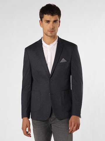 Finshley & Harding Regular fit Business-colbert 'Maarten' in Blauw: voorkant