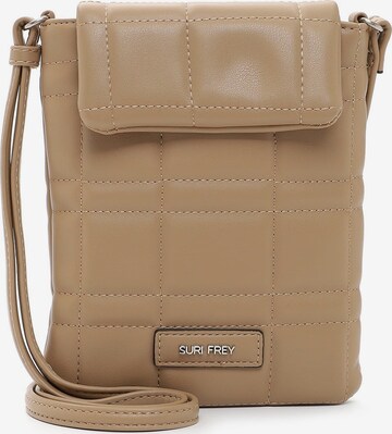 Suri Frey Shoulder Bag ' Hilary ' in Brown: front