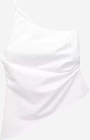 Pull&BearTop - bijela boja: prednji dio
