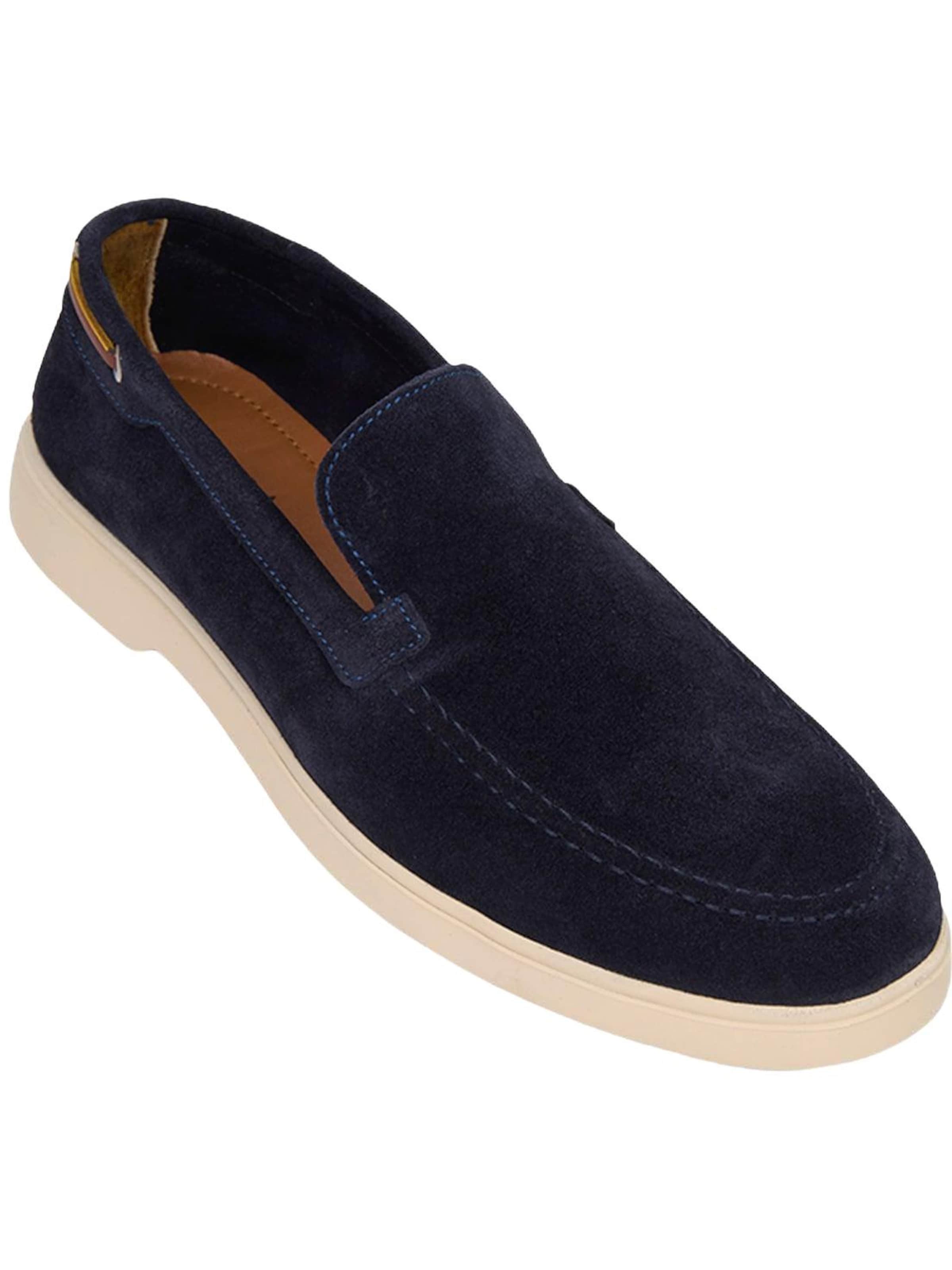 Chaussure basse 'Slipper' Desa en bleu : devant