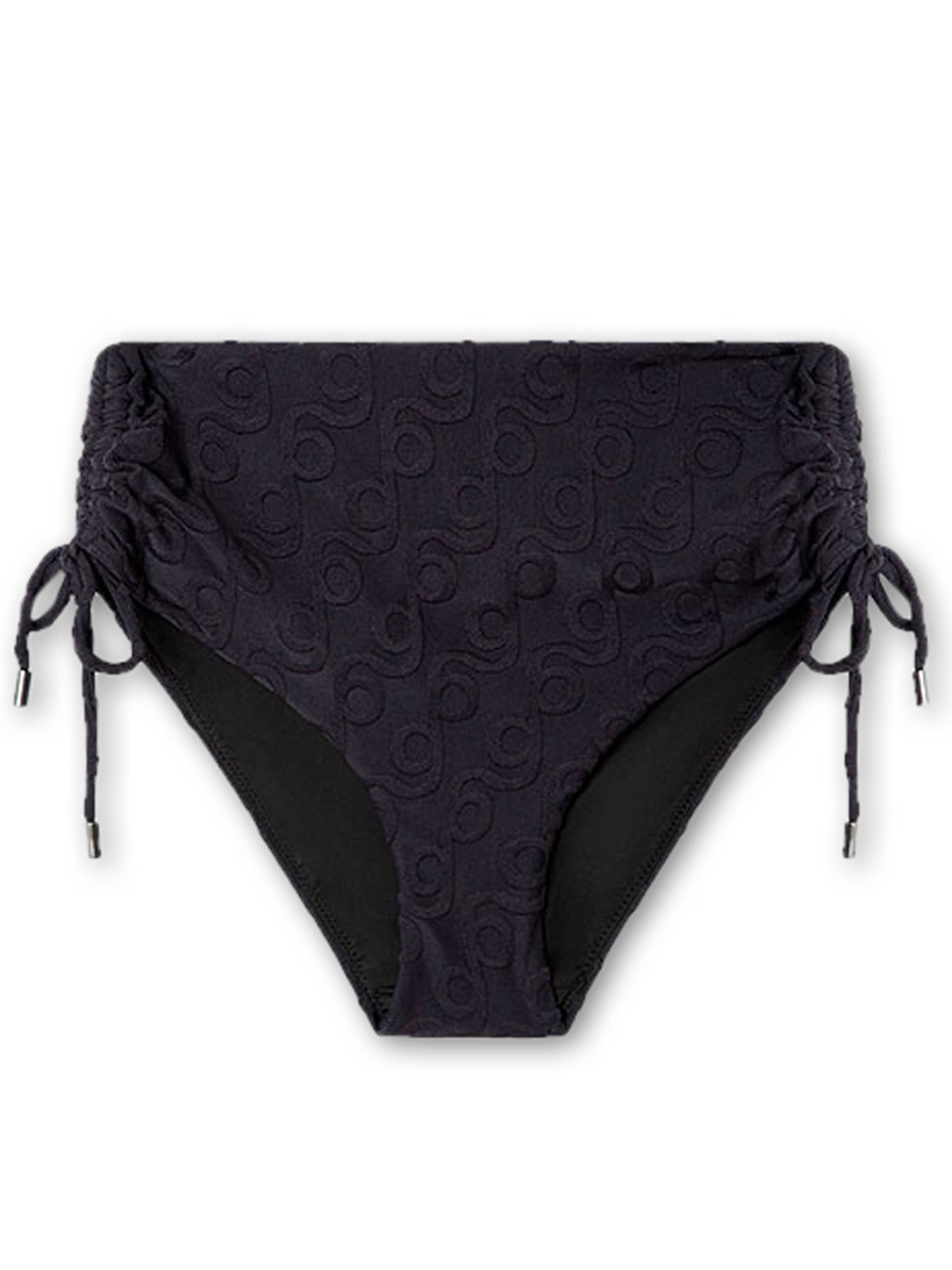 juoda Gisela Bikinio kelnaitės: priekis
