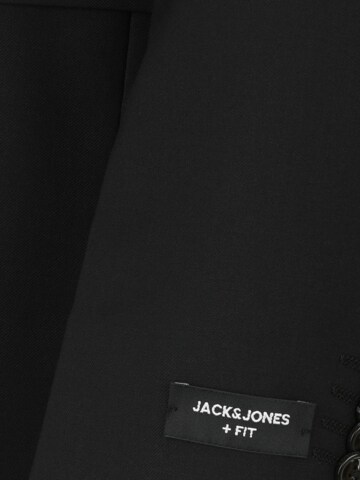 Jack & Jones Plus Slim Fit Sakko 'SOLARIS' in Schwarz