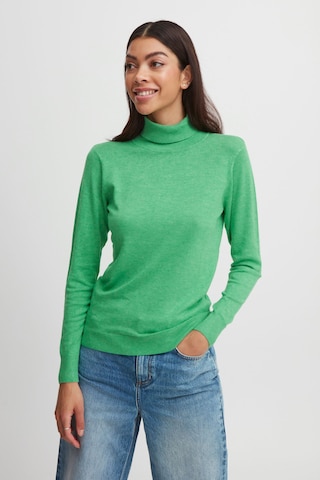 b.young Sweater 'PIMBA' in Green: front