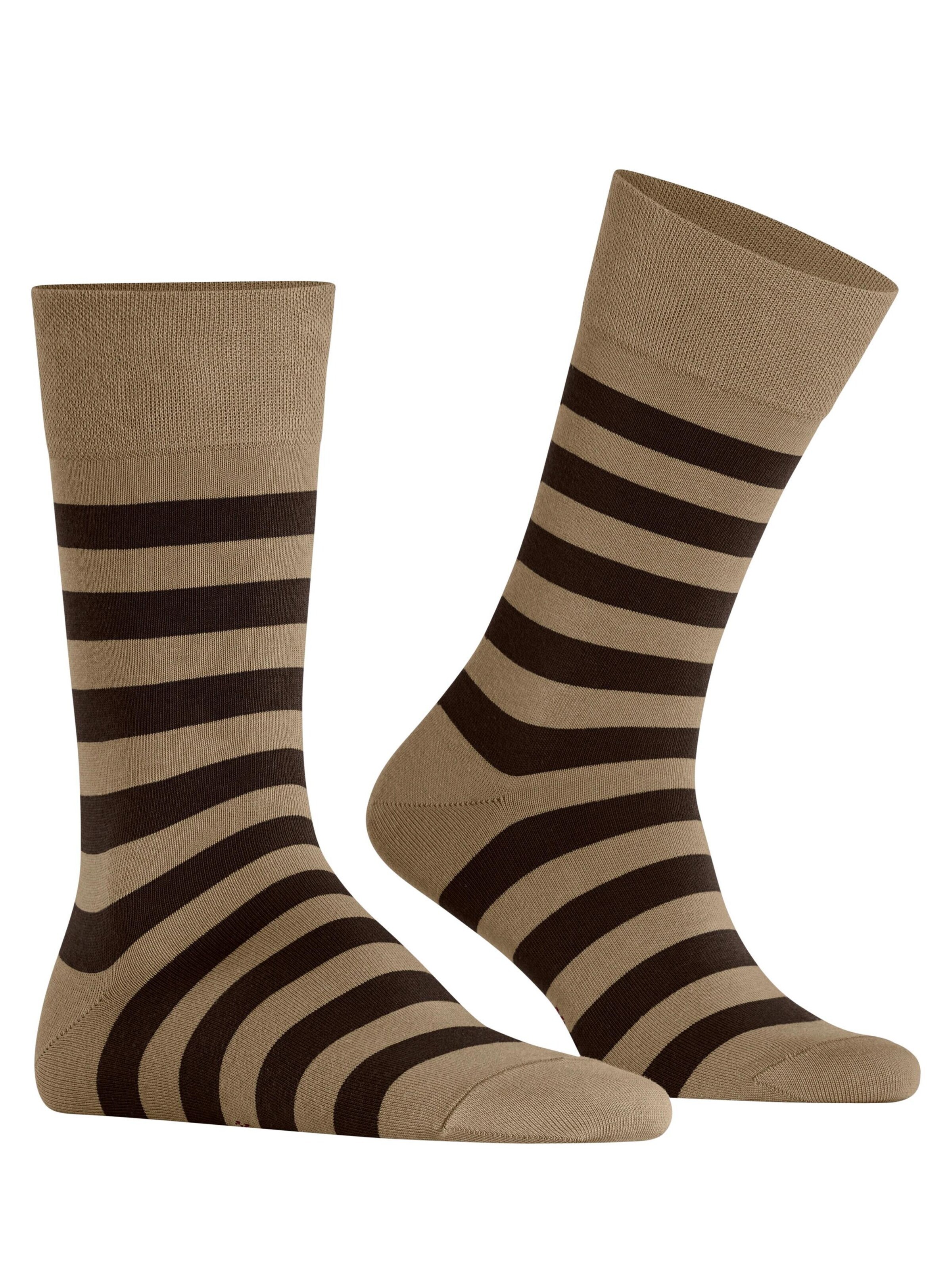 FALKE Socken 'Sensitive Mappd Line'‌‌‌‌‌‌‌‌ in Beige