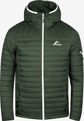 WESTFJORD Winter Jacket in Green: front