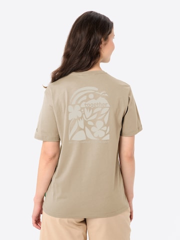 VAUDE Sportshirt 'Spirit II' in Beige